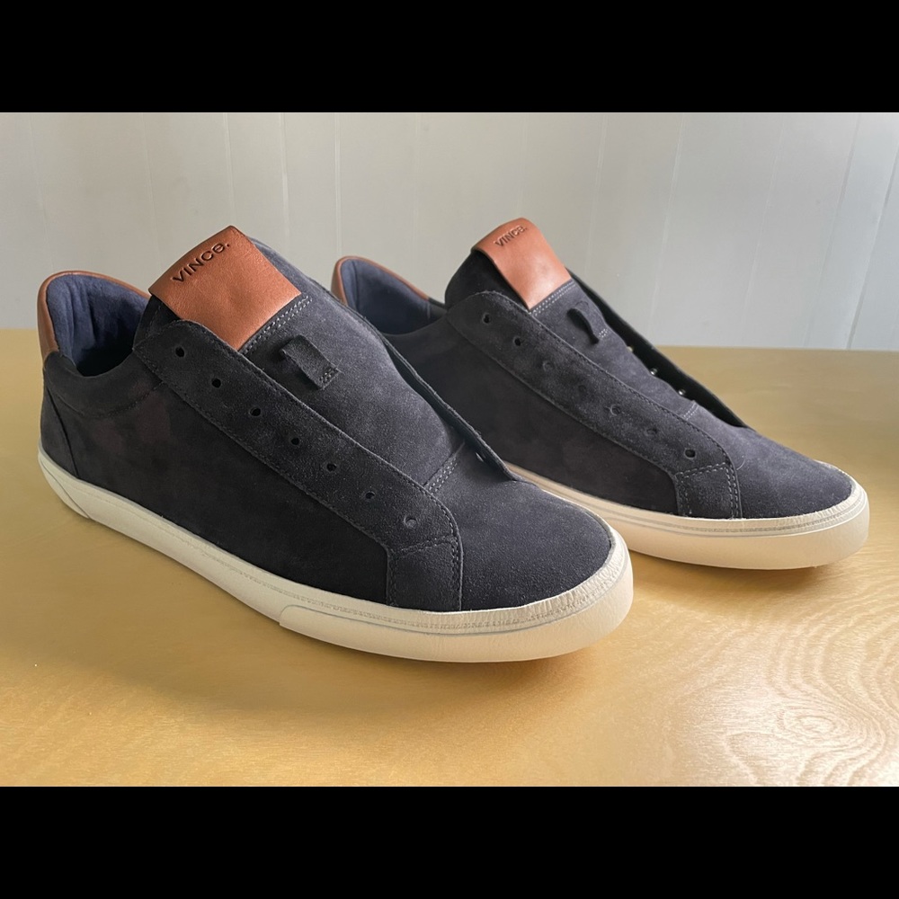 Vince Suede Parker Sneaker Coastal
